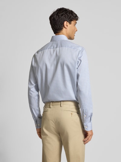 Christian Berg Men Koszula biznesowa o kroju regular fit z kołnierzykiem typu button down Błękitny 5