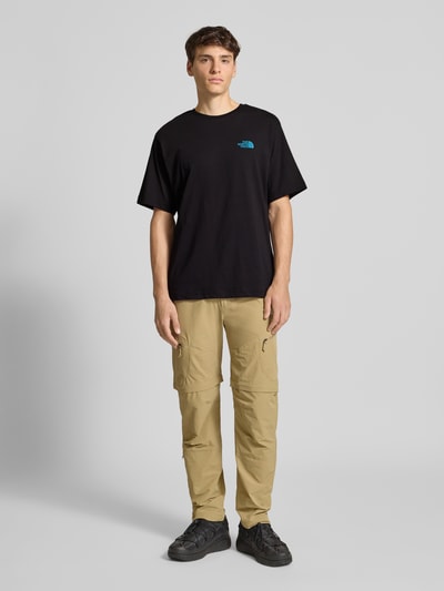The North Face T-Shirt mit Label-Detail Black 1