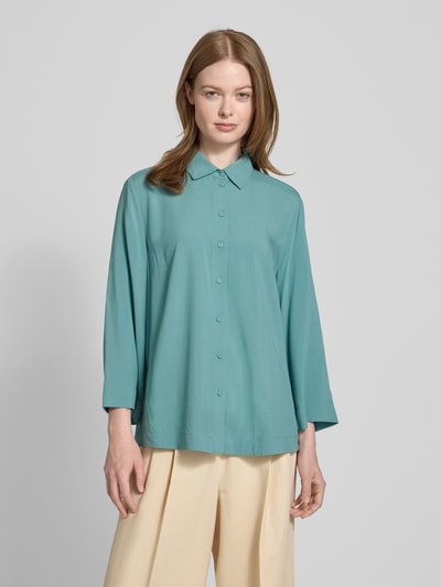 Christian Berg Woman Regular Fit Bluse aus Viskose mit 3/4-Arm Aqua 4