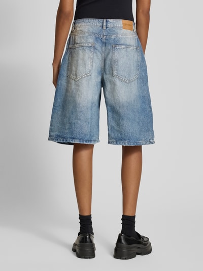 Review Baggy Fit Jeans Shorts im 5-Pocket-Design - Jorts Bleu 5