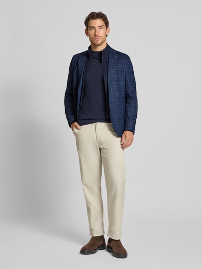 HECHTER PARIS Slim fit colbert in 2-in-1-look Marineblauw - 1