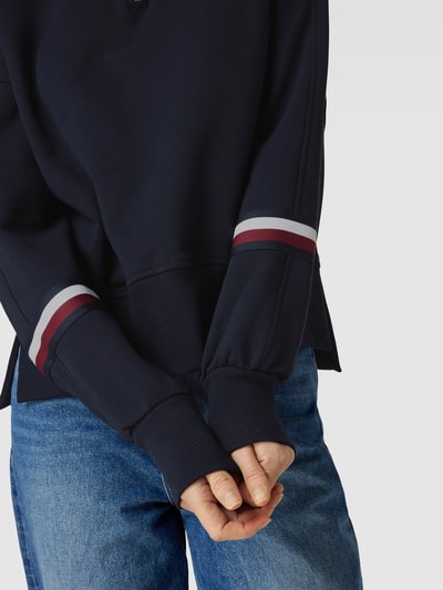 Tommy Hilfiger Sweatshirt mit Reißverschluss Marineblau 3