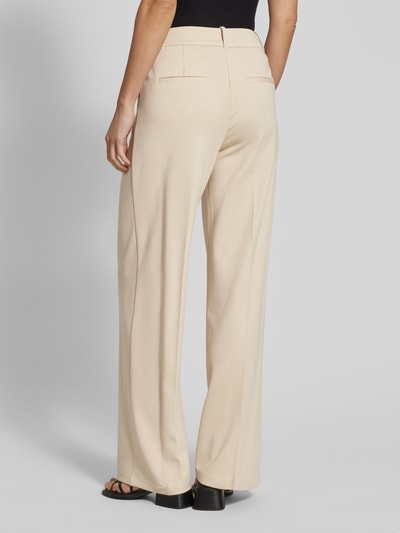 Tom Tailor Wijde broek van viscosemix, model 'LEA' Beige - 5