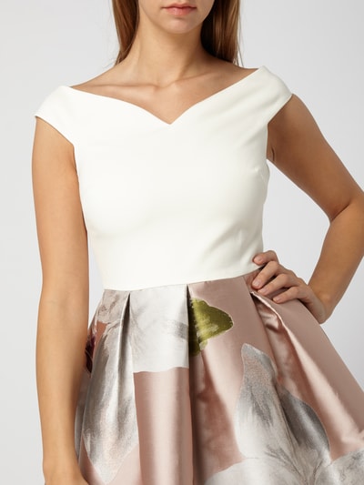 Ted Baker Kleid mit Jacquardmuster Offwhite 3