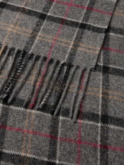 Barbour Sjaal van pure wol  Antraciet - 2