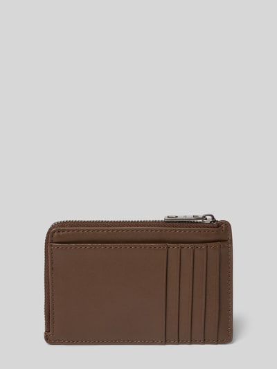 LIEBESKIND BERLIN Portemonnaie mit Logo-Prägung Dunkelbraun 2