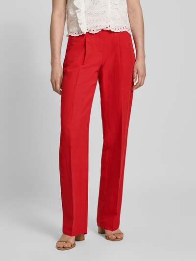 Christian Berg Woman Stoffen broek met Franse steekzakken Rood - 4