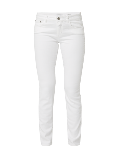 Closed Slim Fit Mid Waist Jeans Weiss 2