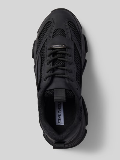 Steve Madden Sneakers met labeldetail, model 'POSSESSION' Zwart - 3