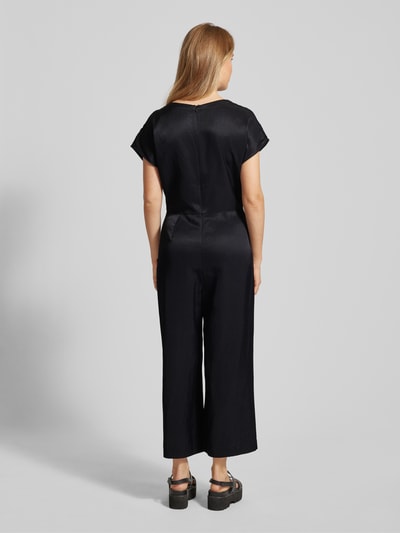 Marc O'Polo Denim Jumpsuit met ingelegde plooien Zwart - 5