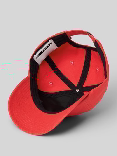 Armedangels Basecap mit Logo-Stitching Modell 'YENAAS' Rot 2