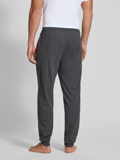 BOSS Regular Fit Sweatpants aus Baumwoll-Mix Dunkelgrau 5