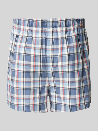 Schiesser Boxershort met elastische band in een set van 2 stuks Marineblauw - 3