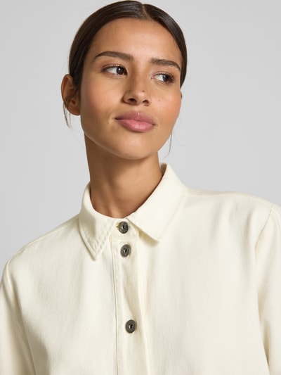 Jake*s Casual Sukienka mini z rękawem o dł. 1/2 Złamany biały 3