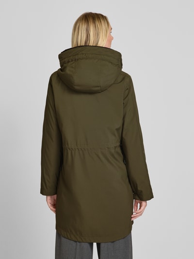 Fuchs Schmitt Mantel mit Kapuze Khaki 5