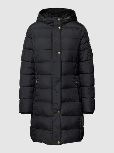 Lauren Ralph Lauren Gewatteerde lange jas met capuchon, model 'HOOD LD COAT' Zwart - 2