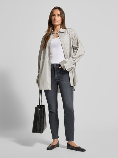 Weekend Max Mara Skinny fit Jeans van katoenmix Model 'SAUNA' Zwart - 1