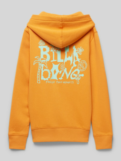 Billabong Hoodie mit Kapuze Dunkelorange 3