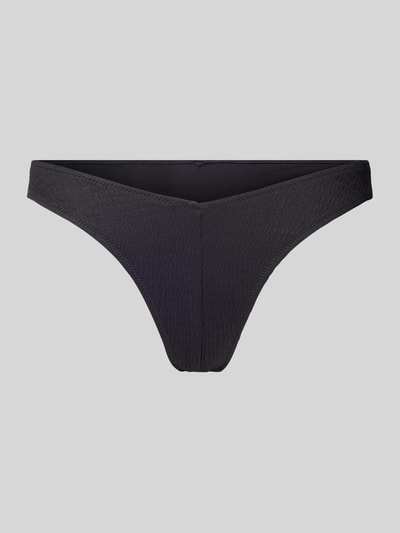 Calvin Klein Underwear Figi bikini z fakturowanym wzorem model ‘DELTA’ Czarny 1