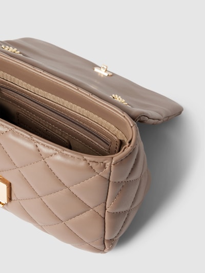 VALENTINO BAGS Umhängetasche mit Label-Detail Modell 'OCARINA PATTINA' Taupe 4