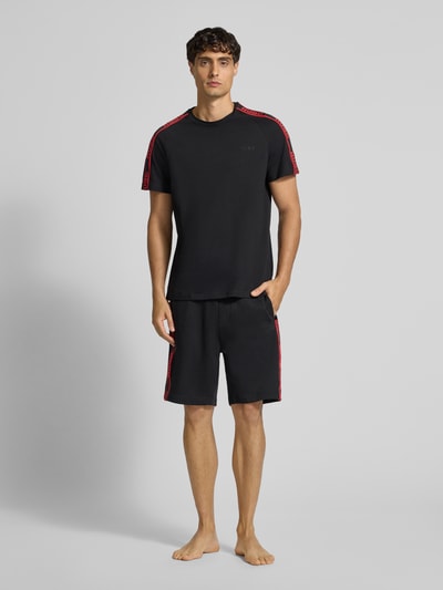 HUGO Shorts mit elastischem Bund Modell 'LIAM' Black 1
