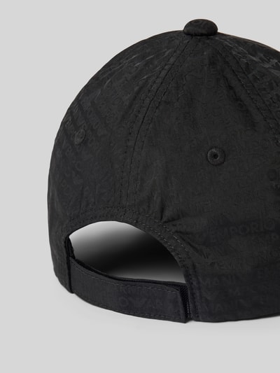 Emporio Armani Basecap mit Label-Applikation Black 3