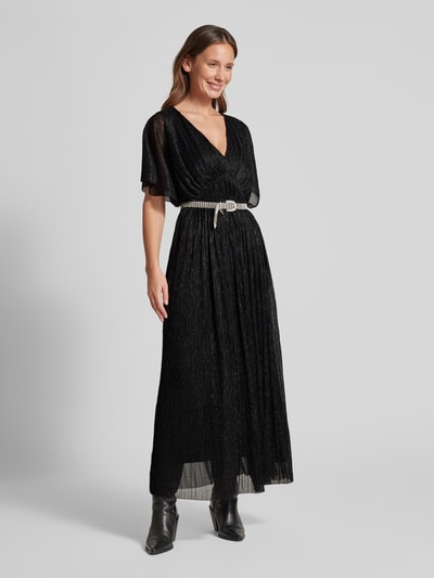 THE KOOPLES Maxikleid mit weiten Ärmeln Black 1