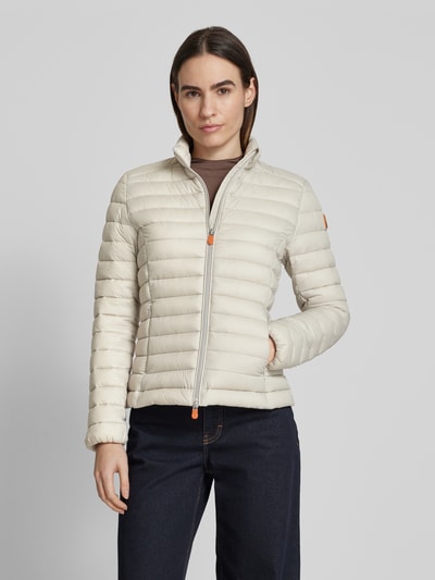 SAVE THE DUCK Steppjacke mit Zweiwege-Reißverschluss Modell 'CARLY' Beige 4