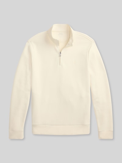 Polo Ralph Lauren Regular Fit Troyer aus Baumwoll-Mix Offwhite 2