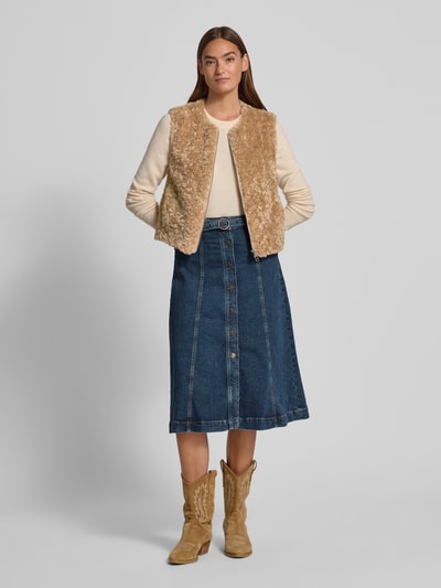 JOOP! Midirok met knoopsluiting, model 'GILCHRIST' Blauw - 1