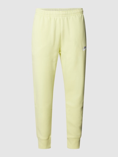 Nike Sweatpants mit Label-Stitching Neon Gelb 1