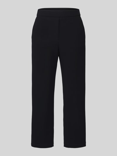 Raffaello Rossi Regular fit barrel leg broek met labeldetail model 'PHIBI' Zwart - 2