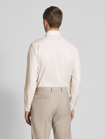 OLYMP Super slim fit zakelijk overhemd met kentkraag Zand - 5