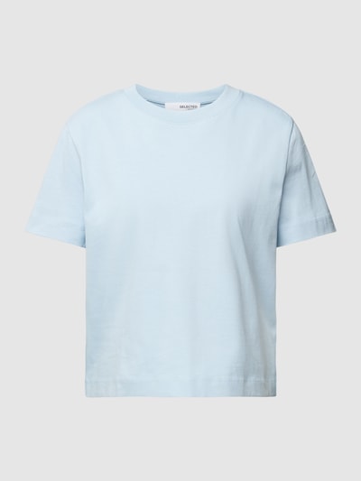 Selected Femme T-Shirt mit Rundhalsausschnitt Sky 2