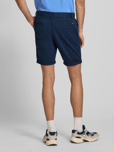 Tommy Jeans slim fit chino-shorts van katoenmix Marineblauw - 5