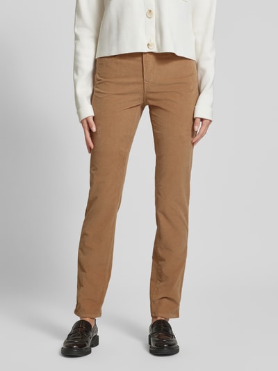 Brax Regular fit chino met steekzakken opzij Beige - 4