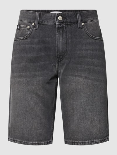 Calvin Klein Jeans Jeansshorts in 5-pocketmodel Zwart - 2