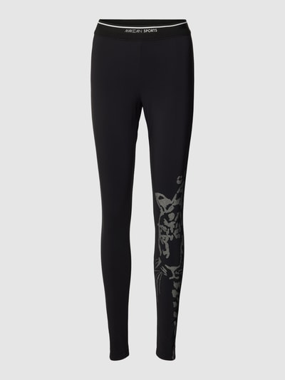 Marc Cain Legging met label in band Zwart - 2