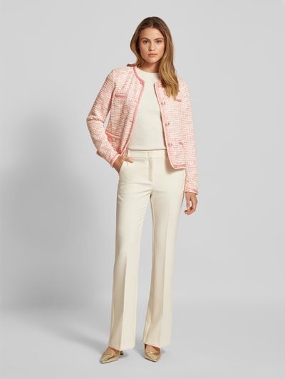 WHITE LABEL Blazer in Bouclé-Optik Pink 1