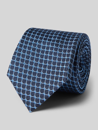 JOOP! Collection Stropdas van puur zijde Marineblauw - 1