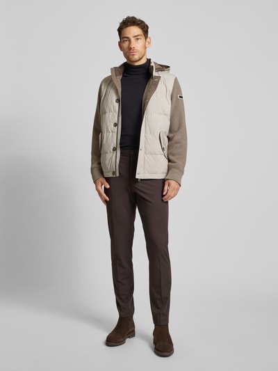 bugatti Jacke mit Kapuze Beige 1