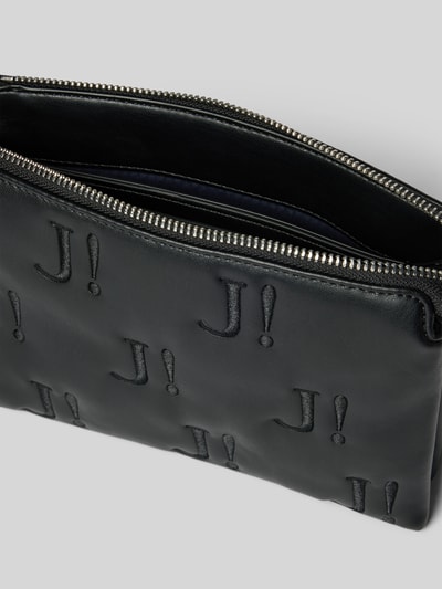 JOOP! Jeans Handtasche mit Label-Stitching Modell 'Serenita' Black 5