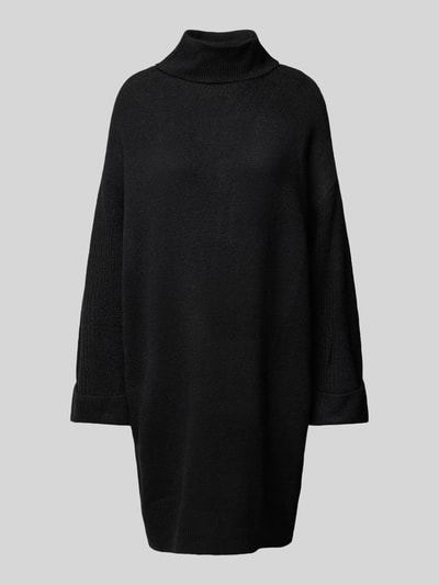 Vero Moda Knielanges Strickkleid mit Rollkragen Modell 'JUPITER' Black 1