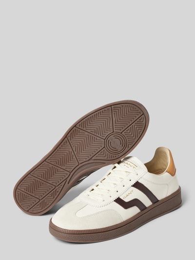 Gant Sneaker aus echtem Leder Weiss 4