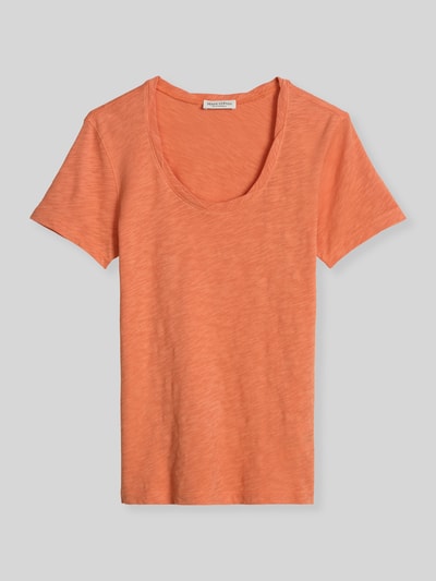 Marc O'Polo Regular Fit T-Shirt aus reiner Baumwolle Orange 2