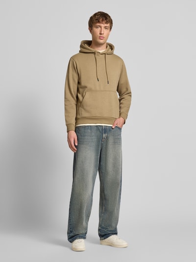 JACK & JONES Hoodie mit Kapuze Modell 'BRADLEY' Beige 1