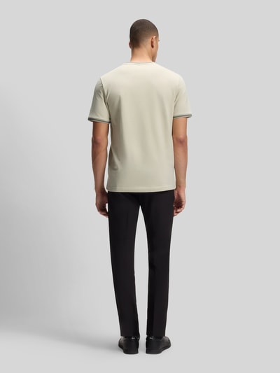 BOSS Green Regular Fit T-Shirt aus Baumwoll-Mix Modell 'TAUL' Beige 5
