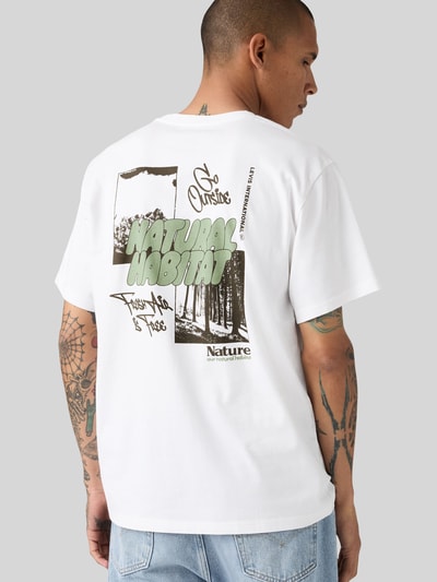 Levi's® Relaxed Fit T-Shirt aus reiner Baumwolle Weiss 5