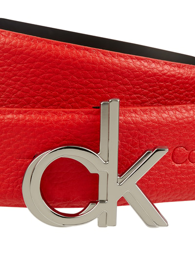 CK Calvin Klein Gürtel mit Logo-Schließe Rot 2