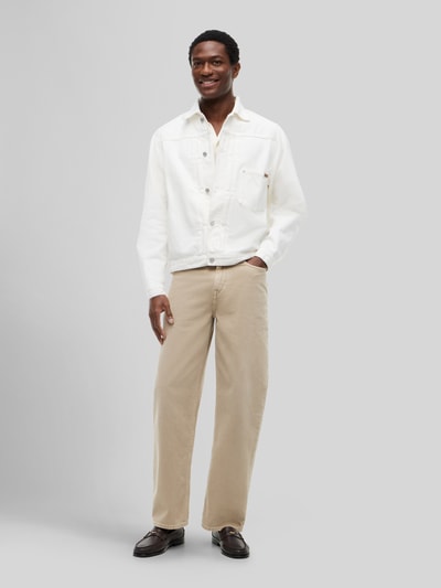 Tommy Hilfiger Regular Fit Blouson aus Denim Weiss 1